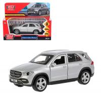 Модель Mercedes-Benz Gle 2018 12 см,металл,двери,багаж, серебристый,