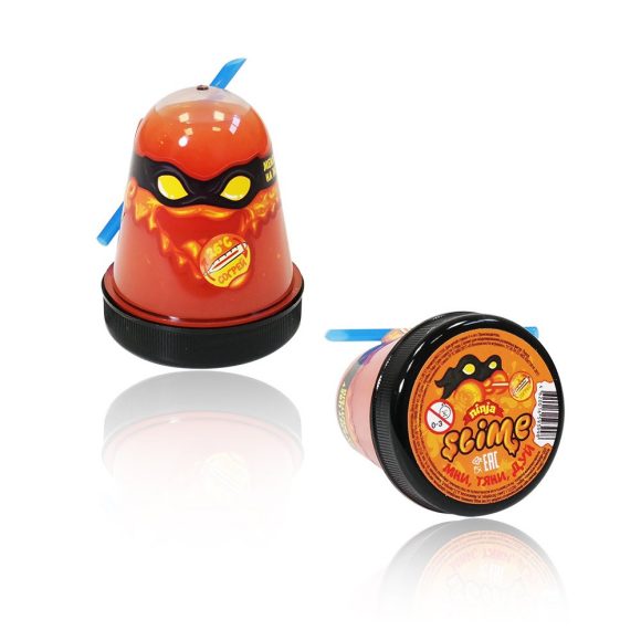 Игрушка слайм меняет цвет на желтый
