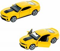 Welly Машинка 1:38 Chevrolet Camaro ZL1 желтый