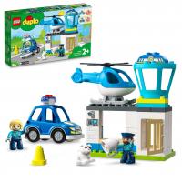 LEGO. Конструктор 10959 Duplo Police Station & Helicopter (Полицейский участок и вертолёт)