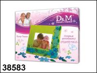 D&M Наб. фетр. фоторамка арт.38583 НЕЗАБУДКИ