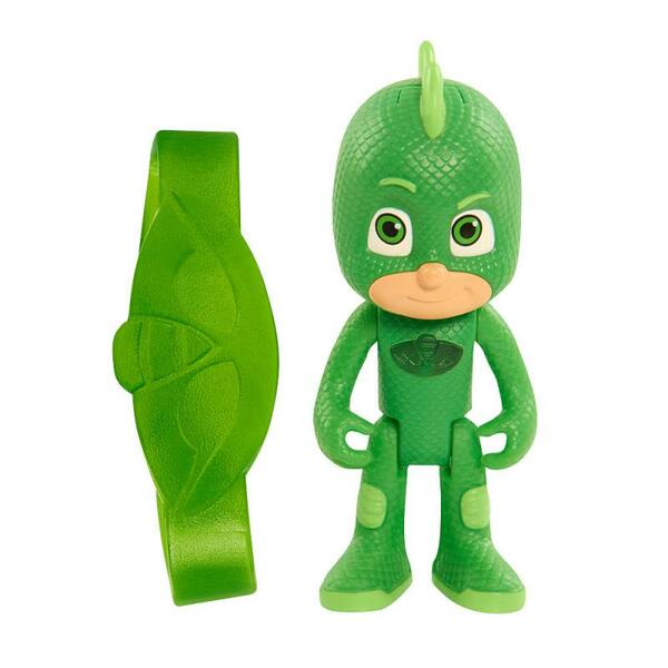 PJ Masks. Игровой набор:фигурка св.8см +браслет "Гекко" арт.32615