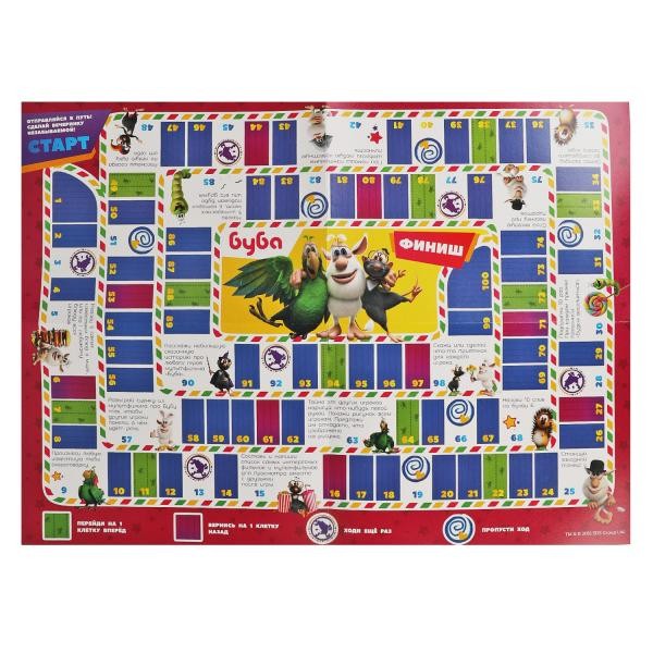 Настольная игра-ходилка Умные игры Буба, веселая вечеринка