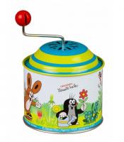 Шарманка Кротик музыкальная с мелодией Bolz. (диам.7,5 см; выс.11см)