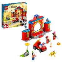 LEGO. Конструктор 10776 Disney Mickey&Friends Fire truck&station (Пожарная часть Микки и друзей)