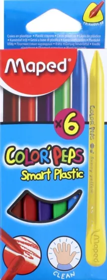 Maped Мелки пластиковые Color'Peps Smart Plastic в картонном футляре