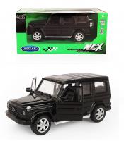 Welly Машинка 1:32 Mercedes-Benz G-Class пруж мех, черный