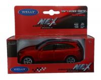 Welly Машинка 1:38 Mercedes-Benz GLC (AMG Line) красный