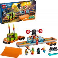 LEGO. Конструктор 60294 City Stunt Show Truck (Грузовик для шоу каскадёров)