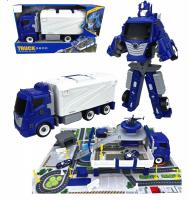 Kaile toys. Большой игровой набор Полиция с парковкой (трансформер,мини-машинки) арт.ЛА140547