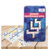 Настольная игра "Домино в жестяной коробке"