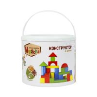 Деревянный конструктор Mapacha, 30 дет.