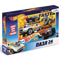 Пазл 24 Hot Wheels Быстрее! арт.05899 