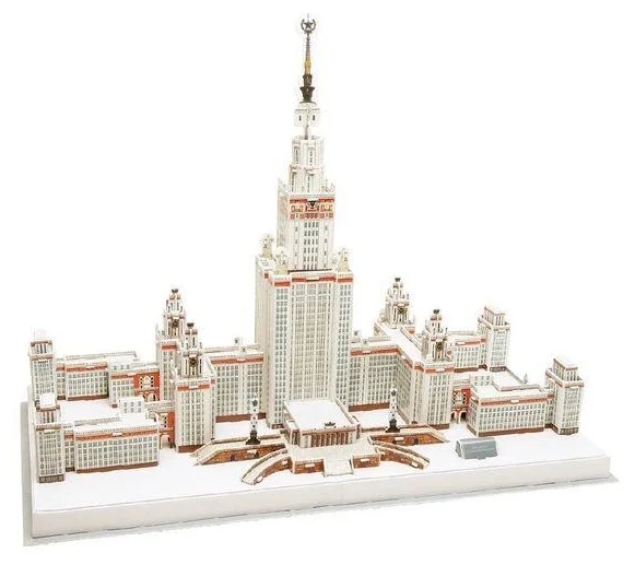 3D пазл МГУ им МВ Ломоносова