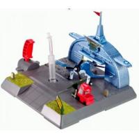 Mattel. Planes Disney Игровой набор с ангаром и машиной арт.BFM30