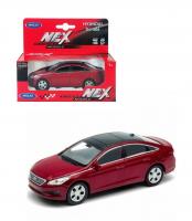 Машинка 1:38 Hyundai Sonata пруж. мех., цвет в ассорт. арт.43717W