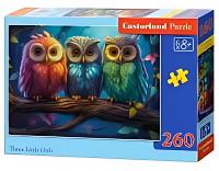 Castorland Пазл 260 B-27651 Три совушки