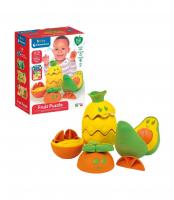 Clementoni. Развивающая игрушка Фруктовый пазл Baby арт.17686