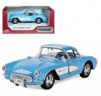 Kinsmart Модель Chevrolet Corvette 1957 1:36 (голубой) инерц