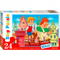 Пазл. 24 MAXI "Союзмультфильм: Малыш и карлосон"