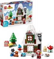 LEGO. Конструктор 10976 Duplo Santa's Gingerbread (Пряничный домик Санты)