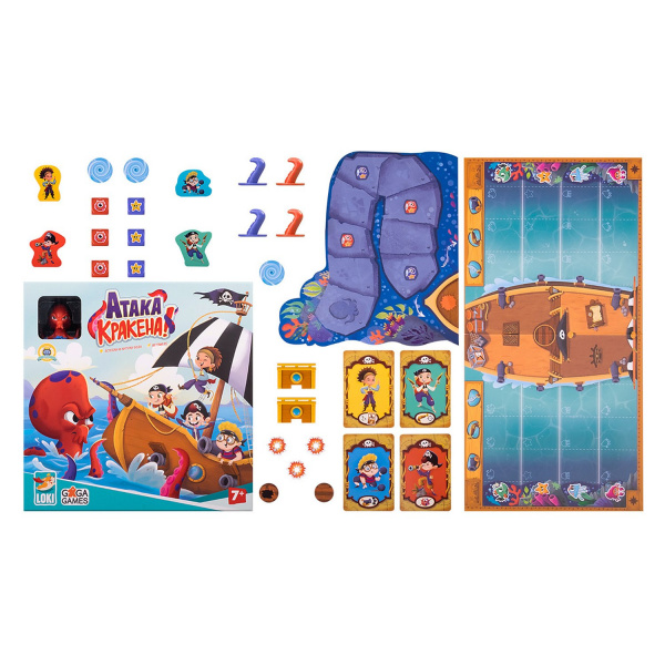 Настольная игра "Атака Кракена"