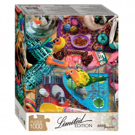 Пазл. 1000 "Домашние любимчики"  Limited Edition