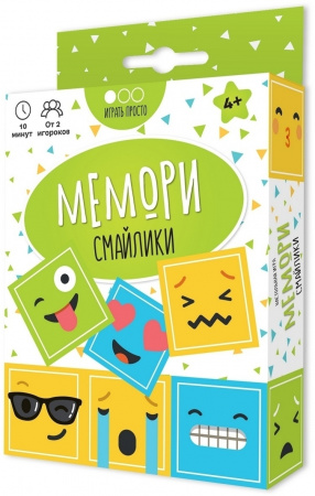 Muravey games. Мемори Смайлики арт.ТК003