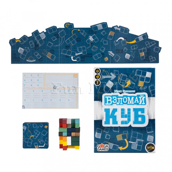 Настольная игра "Взломай куб"