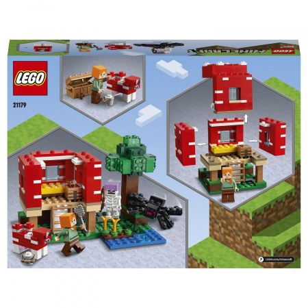 Конструктор LEGO Minecraft Грибной дом