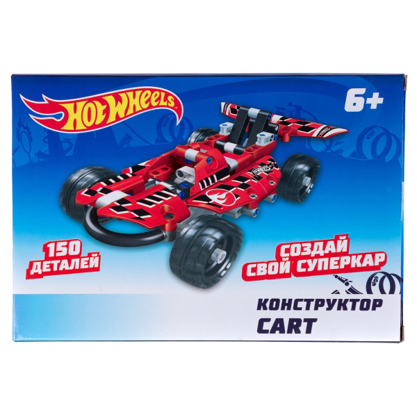 Hot Wheels Конструктор Cart (150 деталей)