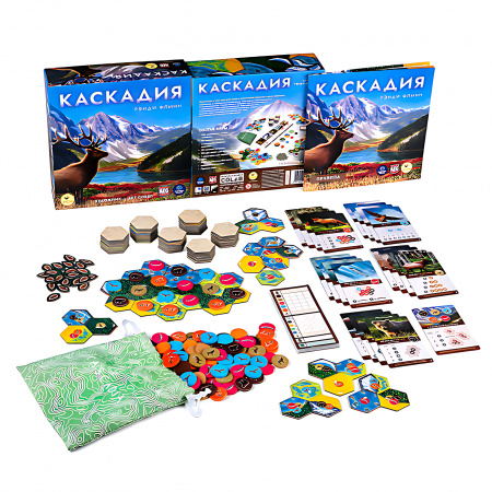 Crowd games Настольная игра Каскадия