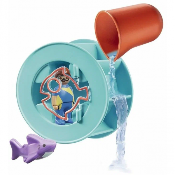 Конструктор "Water Wheel with Baby Shark"