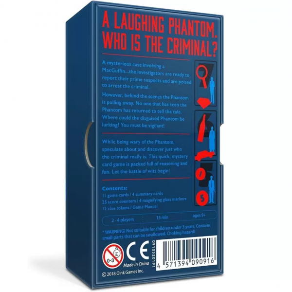 Настольная игра "Tricks and the Phantom" на английском яз.