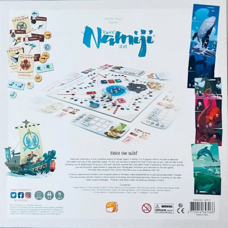 Настольная игра "Namiji" правила на англ. яз.