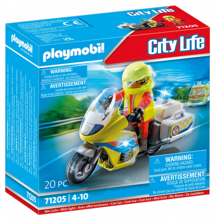 Конструктор "Rescue Motorcycle with Flashing Light"