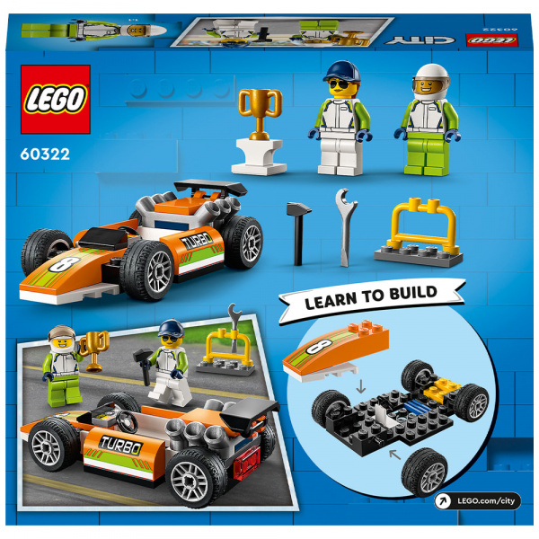 Конструктор LEGO City Гоночный автомобиль