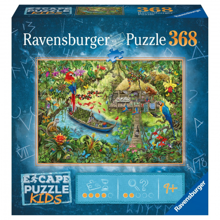 Ravensburger пазл-квест "Путешествие в джунги" 368 элемента