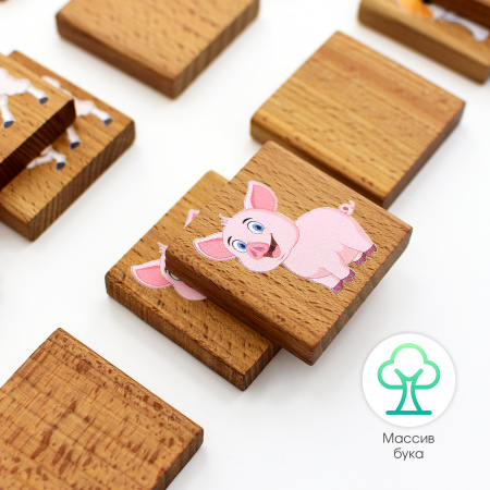 Настольная игра Мемори Домашние животные