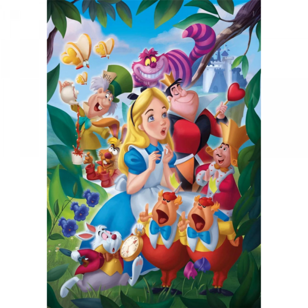 Пазл. 1000 "Disney. Алиса в стране чудес"