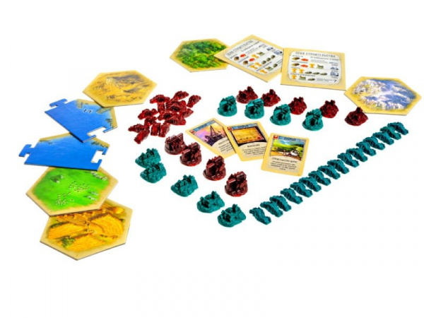 Настольная игра Колонизаторы. Расширение для 5-6 игроков