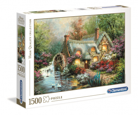 Пазлы. 1500 Деревенская мельница