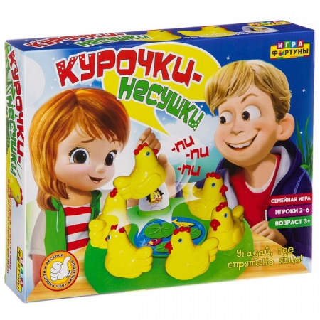 Игра фортуны Настольная семейная игра  Курочки-несушки