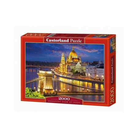 Пазлы. 2000 "Будапешт в сумерках"
