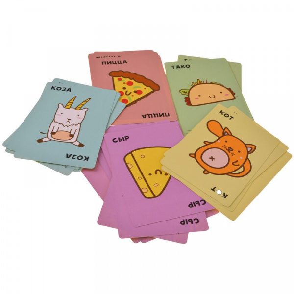 Настольная игра Тако, кот, коза, сыр, пицца