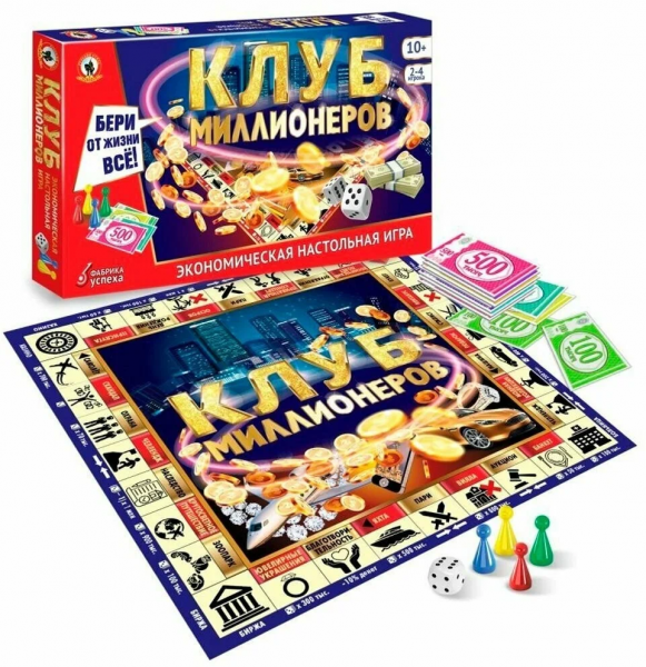 Настольная игра "Клуб миллионеров"