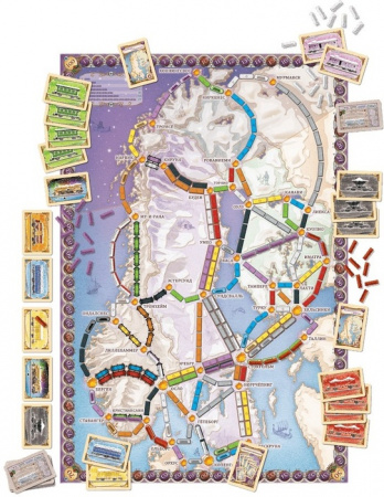Настольная игра Ticket to Ride: Северные страны