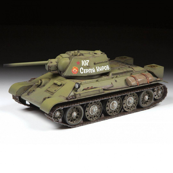 Сборная модель "Советский средний танк Т-34/76, образца 1942 г."