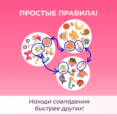 Настольная игра "Дубль для девочек"