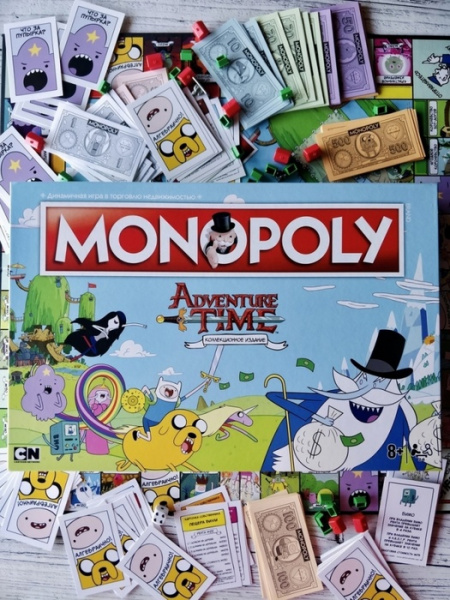 Настольная игра Monopoly Adventure Time
